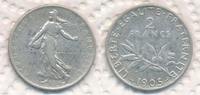 Frankreich 2 Francs Semeuse -