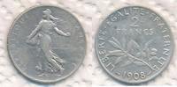 Frankreich 2 Francs Semeuse -