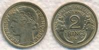 Frankreich 2 Francs TYPE MORLON -