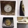 Antike Tischuhr Uhr Gehäuse 925er Silber Made Swiss Handaufzug -