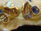 Elegante 333 er Gold Ohrringe mit Brillant Goldschmuck -