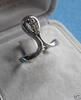 Moderner Goldring Ring 585er Gold Diamantring 0,10 Ct -