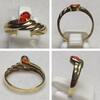 Traum 333 er Gold Ring Citrin Citrinring Goldring -