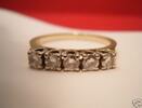 Goldring Ring 585er (14K) Gold Brillant ca 0,30 Ct Brillantring -