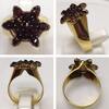 Granat Ring Granatring Granatschmuck 585er Gold Goldring -