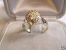 Goldring Ring 585er Gold Diamantring Diamant 0,30 Ct -