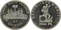 Haiti, 50 Gourdes, 1973, Fussball WM, *378* stgl aus pp 17.34 £  +  13.00 £ shipping