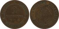 Frankreich, 2 Centimes, 1889, Ceres, *455* ss 3.47 £  +  13.00 £ shipping