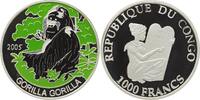 Kongo, 1000 Francs, 2005, Gorilla, *477* pp 60.69 £  +  11.27 £ shipping