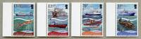 Briefmarken Falklandinseln 2017 Fischerei Fische Tintenfisch Schiffe Ships 1345-1348 MNH  1345-1348 