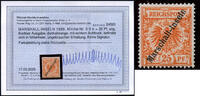 Briefmarken 1899 Marshall-Inseln Michel 5 II b Ungebraucht * Befund Jäsc... 101.87 £  +  6.94 £ shipping