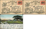 Briefmarken 8.2.1910 Tonga 1906 Bildpostkarte in Farbe Ganzsache Residen... 72.39 £  +  6.94 £ shipping