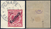 Briefmarken 1900 Karolinen Michel 3 I ° Ponape 27/6/00 Luxus-Briefstück ... 55.92 £  +  6.94 £ shipping