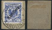 Briefmarken 1900 Karolinen Michel 4 I ° Ponape 8/6/00 Luxus-Briefstück G... 54.18 £  +  6.94 £ shipping