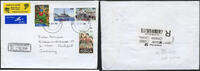 Briefmarken 1690 Tonga 2004 Dauer Michel Aufdruck 45s Reko-Brief Luftpos... 38.97 £  +  3.90 £ shipping