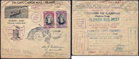 Briefmarken 1940 Tonga Tin Can Mail Blechdosenpost Brief Roxbury USA / 938  25.58 £  +  3.90 £ shipping