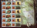 Briefmarken Indien India Tiere Elefant Tiger Elephant INDIPEX Kleinbogen Postfrisch MNH -