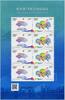 Briefmarken China PRC 2023-19 Asienspiele Hangzhou Maskottchen Seide Silk Kleinbogen MNH -