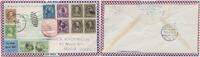 Briefmarken Katapult 1933 USA Dampfer Europa Hollis Berlin Aku-Stpl. Catapult H 138 a / -