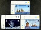 Briefmarken Falklandinseln 2000 Shackleton Antarktisexpedition Joint Issue BAT GESTEMPELT -