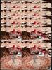 Briefmarken 10x China PRC 2024-14 Einsetzung Götter Mythologie Folklore Gemälde Block MNH -
