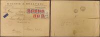 Briefmarken Zeppelin 1934 Argentinien Reko-Brief Grossformat Hannover Dessau Si 269 B / -