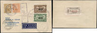 Briefmarken Zeppelin 1935 Paraguay 3. SAF Reko-Postkarte Asuncion F´hafen Si 298 / -