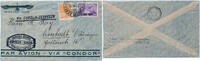 Briefmarken Zeppelin Brasilien 2. SAF Brief Flugpost-Frankatur Berlin Si 130 C / 2447 -