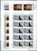 Briefmarken China PRC 2013-30 Mao Zedong Gemälde Propaganda Politik 4539-4542 Kleinbögen MNH -