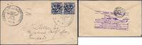 Briefmarken 1931 Surinam DO-X Brief nach Port of Spain Trinidad Harms 50 b DOX / 990