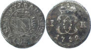 Baden-Durlach, 1 Kreuzer Carl III. Wilhelm, 1709-1738, -