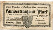 Baden, 100 Tsd. Mark Waldshut - Stadt, -