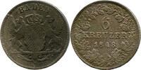 Baden, 6 Kreuzer Leopold, 1830-1852, -