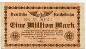 Deutsches Reich, 1 Mio. Mark Deutsche Reichsbahn Berlin, -