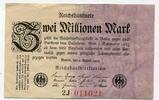 Weimarer Republik, 2 Mio. Mark -