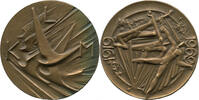 Niederlande, Medaille v. Fred Carasso KLM Koninklijke Luchtvaert Maatschappij N. V. 50jährige Jubiläum, -