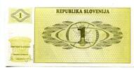 Slowenien, 1 Tolar (1990), Geldschein, Banknote, UNC 1.30 £  +  17.34 £ shipping