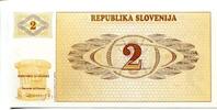 Slowenien, 2 Tolarjev (1990), Geldschein, Banknote, UNC 1.30 £  +  17.34 £ shipping