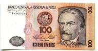 Peru, 100 Intis 1987, Geldschein, Banknote, UNC 1.30 £  +  17.34 £ shipping
