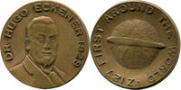 Deutsches Reich: Weimarer Republik, Medaille Weltflug des LZ 127//Hugo Eckener, -