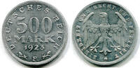 Deutsches Reich - Weimarer Republik, 500 Mark 1923 F, ss+ 0.87 £  +  17.34 £ shipping