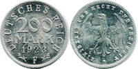 Deutsches Reich - Weimarer Republik, 200 Mark 1923 F, vz 1.04 £  +  17.34 £ shipping