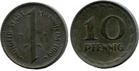 Baden, 10 Pfennig 1919, Mannheim - Stadt, ss 1.30 £  +  17.34 £ shipping
