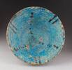 Medieval & later artifacts Very nice glazed Islamic pottery bowl w. iridescence, 11th-12th cent -