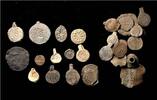 Medieval & later artifacts Coll. of 19 Medieval lead seal impressions, c. 13th.-17th. cent. AD -