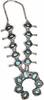 Medieval & later artifacts High Quality Indian Navaho Sterling & Torquise Necklace! -