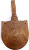 Medieval & later artifacts North African wooden carved 'pilgrim' powder flask, 19th. century -