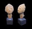 Medieval & later artifacts Pair of attractive african ceramic sculptures, pre 18th. cent. -