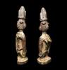 Medieval & later artifacts Early wooden Yoruba Ibeji male and female twins Nigeria, 19th. cent. -