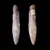 Ancient art Small pinkish silex dagger w handle, Danish Neolithic, c. 1800 BC -